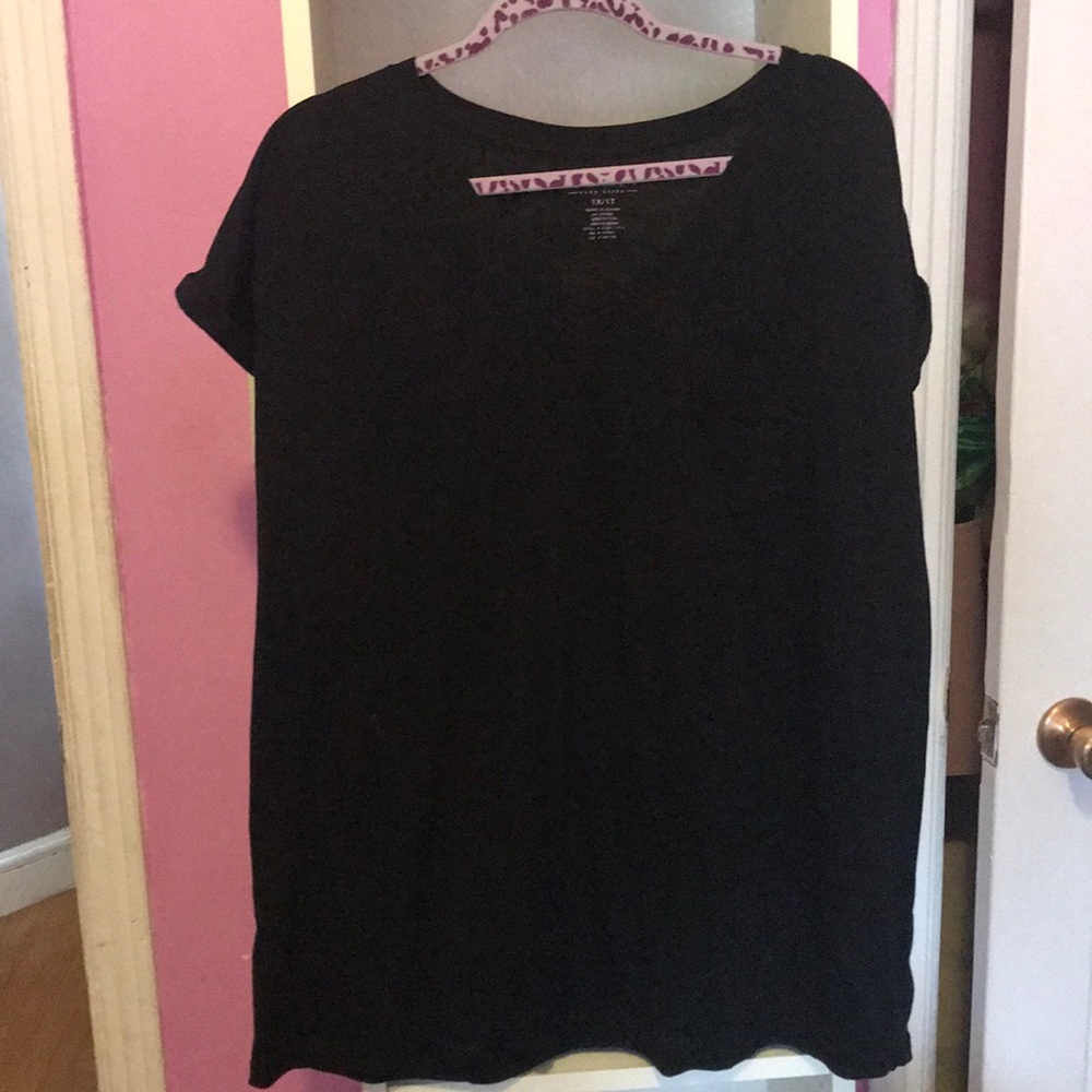 Black v neck